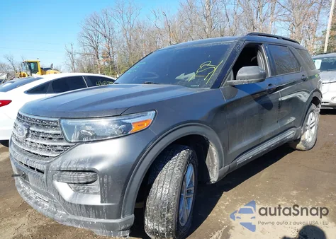 2020 Ford Explorer Xlt z USA, uszkodzony, nr VIN 1FMSK8DH0LGA26283